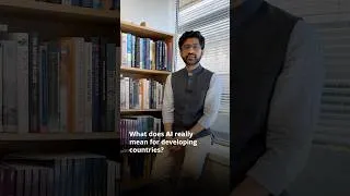 Thumbnail: What does AI actually mean for developing economies? #artificialintelligence