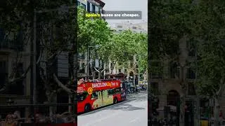 Thumbnail: France versus Spain Travel Showdown: Cost Compared 🇫🇷🇪🇸 #shorts