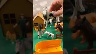 Thumbnail: HORSE AND GOAT ARRIVING AT THE FARM / CAVALO E CABRAS CHEGANDO NA FAZENDA