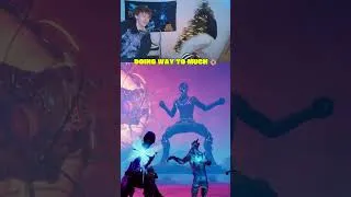 Thumbnail: Doing all that for some fortnite concert 😭🥀 #funny #fortnite #reaction #travisscott #shorts