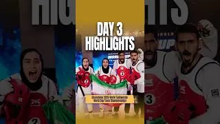 Thumbnail: Day 3 Highlights | Chuncheon 2026 World Taekwondo World Cup Team Championships