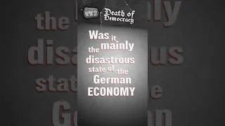 Thumbnail: Was Germany’s Economic Crisis Really Why Hitler Came to Power? #DOD #OOTF #shorts