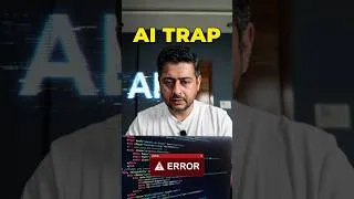 Thumbnail: Don't Build a Website with AI