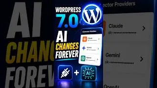 Thumbnail: WordPress 7.0 AI Explained