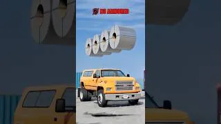 Thumbnail: How Much Stronger Is an Armored Car?💪 #shorts