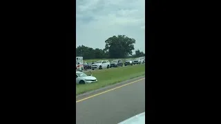 Thumbnail: WREG viewer submitted video of Crockett County crash