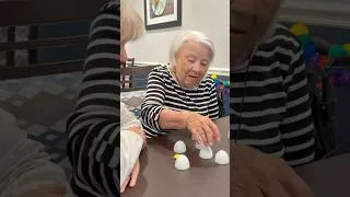 Thumbnail: Playing Memory games with my Mom #memorycare #memoryimprovement #agedcare #eastergames #easter