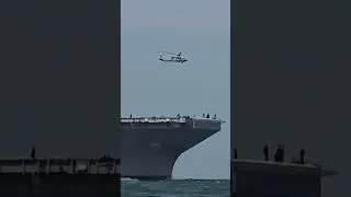 Thumbnail: The future USS John F. Kennedy takes part in acceptance sea trials