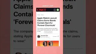 Thumbnail: Apple Watch causes CANCER? 😮 #applewatch