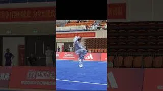 Thumbnail: 2025 男子劈挂拳 第3名 河南体院 秦政 9.453分 #kungfu #martialarts #wushu
