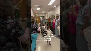 Thumbnail: Alabama 9-year-old home after life-saving transplant from sister