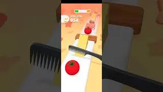 Thumbnail: Perfect Slice Fruits Vegetables Butter Cutting Games #shortsfeed #shorts