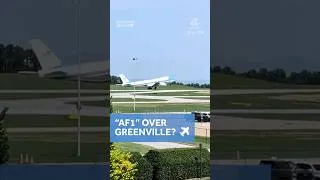 Thumbnail: Did Air Force One fly over Greenville? ✈️