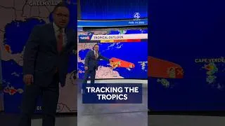 Thumbnail: Meteorologists track two tropical waves in the Atlantic
