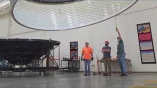 Thumbnail: Orion stage adapter goes for a spin at Marshall Space Flight Center
