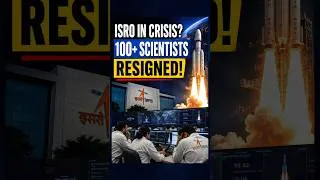 Thumbnail: 100+ ISRO Scientists Resigned? The Real Reason Behind India's Space Brain Drain