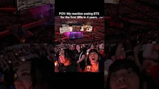 Thumbnail: Roller coaster of emotions seeing @bts.bighitofficial in Las Vegas after 4 years! #arirang #bts #pov