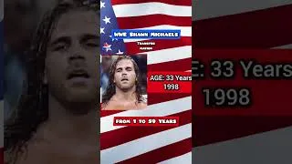 Thumbnail: WWE Shawn Michaels: Transformation from 1 to59 Years From xdata #wwe #wrestledata #watch #wrestling