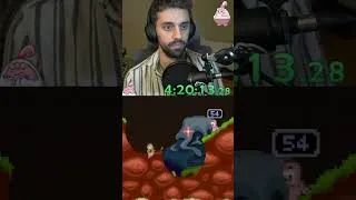Thumbnail: 1HP and a dream 🙏 #wormsarmageddon #twitchclips