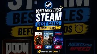 Thumbnail: Don't Miss These STEAM Best Sales Before It Ends....👀🎮