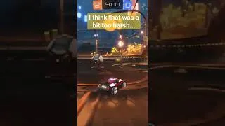 Thumbnail: Was that really necessary? 😅 #shorts #rocketleague #rl #gaming #rocketleagueclips