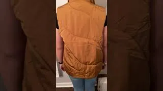 Thumbnail: Imily Bela Womens Quilted Vest Zip Up Casual Stand Collar Lightweight Winter Outerwear Jacket Review