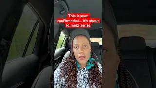 Thumbnail: This is your confirmation… It’s about to make sense #propheticword #godsays