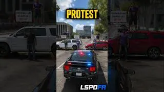 Thumbnail: Protest Gone Wrong #gta5 #lspdfr #shorts