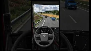Thumbnail: Dangerous Overtake Goes Wrong #ets2 #shorts