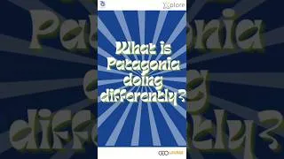 Thumbnail: ⚠️⚠️DONT BUY IT⚠️⚠️  What is Patagonia's Business Strategy?? #xplorebyxlri #cxo#xlri #xlrijsr