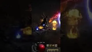 Thumbnail: World First Level 5 Paladin vs Hell Diablo Clone - Diablo 2 Resurrected #shorts