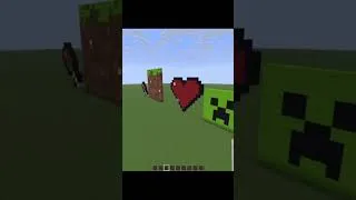Thumbnail: simple builds in minecraft  #pixelart #minecraft #shorts