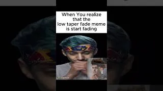 Thumbnail: When the low taper fade meme is fading 😔