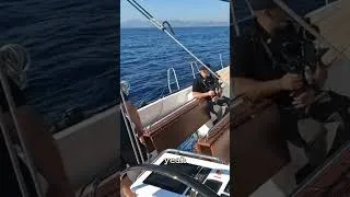 Thumbnail: What it's like at the Swan 51's helm. #luxurylifestyle #luxuryliving #luxuryyacht #yachtinglifestyle