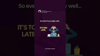 Thumbnail: Why delayed replies reduce your conversion rate?