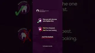 Thumbnail: The first clinic to reply often gets the patient.