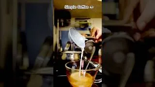 Thumbnail: Simple Coffee Making ☕ | Easy & Quick Homemade Coffee Recipe #Shorts