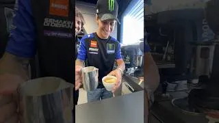 Thumbnail: But first, coffee ☕️ Thank you, new barista 😊 #MonsterYamaha