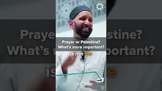 Thumbnail: Prayer or Palestine? What's More Important? | Dr. Omar Suleiman