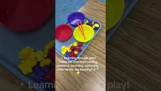 Thumbnail: Preschool Learning Activities | Sorting, Patterns & Counting 🍎✏️