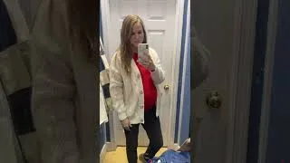 Thumbnail: Thrifting for new pieces in my second trimester. Click the link to see which pieces I brought home!