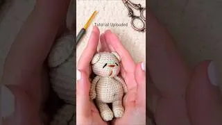 Thumbnail: Crochet Tutorial Uploaded🧸 #amigurumi #plushie #crochet #short