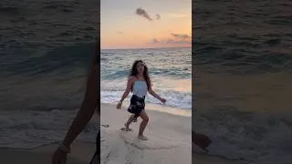 Thumbnail: The best way to sing this song✨🌊 #sunset #trending #shortsfeed #singing #beach #oliviarodrigo