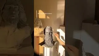 Thumbnail: Working on My New Sculpture ☺️#sculpture #artgallery # #artstudio #portraitsculpture