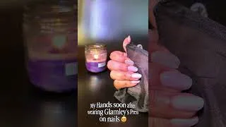 Thumbnail: Glamley giving my hands Princess Treatment 🥹 #viralvideo #trending #shorts #nails #ugccreator