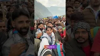 Thumbnail: The crowd is less #yatralife #shorts #amarnath #amarnathyatra #baltal #amarnathcave