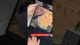 Thumbnail: My laptop screen position controls my standing desk #3dprinting #arduino #diy