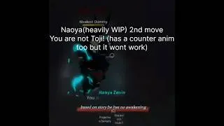 Thumbnail: I tried making some moves for my Naoya moveset