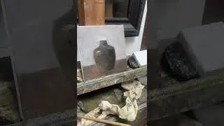 Thumbnail: Painting Light on an Old Ceramic Jar | Yang Huaxi Oil Painting Process #art #workingartist #painting