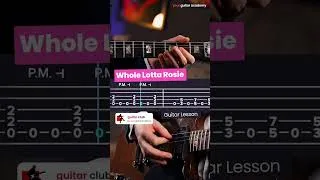 Thumbnail: Whole Lotta Rosie - AC/DC Guitar Lesson with Tabs